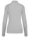 K962 - Dames cardigan met rits Grey Melange