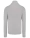K961 - Heren cardigan met rits Grey Melange