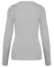 K968 - Damespullover ronde hals Grey Melange