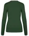 K966 - Dames pullover met v-hals Forest Green