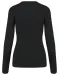 K966 - Dames pullover met v-hals Black