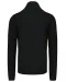 K970 - Heren pullover met ritskraag Black