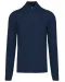 K970 - Heren pullover met ritskraag Navy