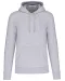 K4027 - Ecologische herensweater met capuchon Oxford Grey