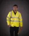 YHVJ200 - Veiligheidsjasje met lange mouwen Hi Vis Orange