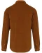 K599 - Heren overhemd met lange mouwen in ribfluweel Washed Brandy