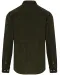 K599 - Heren overhemd met lange mouwen in ribfluweel Washed Dusky Khaki