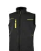UPPE181 - Heren Universe gilet Black Carbon