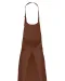K895 - Katoenen schort zonder zak Cacao