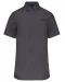 K543 - Heren poplin overhemd korte mouwen Zinc
