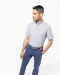 K535 - Heren Oxford overhemd korte mouwen White