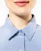 K534 - Dames Oxford blouse lange mouwen White