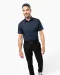 K531 - Heren stretch overhemd korte mouwen Black