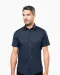 K531 - Heren stretch overhemd korte mouwen Black