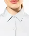 K542 - Dames poplin blouse lange mouwen White