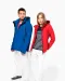 K650 - Gewatteerde softshell herenparka met capuchon Black