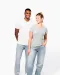 K3014 - T-shirt korte mouwen V-hals White