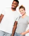 K3014 - T-shirt korte mouwen V-hals White