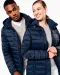 K6128 - Lichte herenparka met capuchon Black