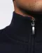 K961 - Heren cardigan met rits Black