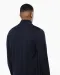 K961 - Heren cardigan met rits Black