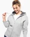 K444 - Sweatvest met capuchon White
