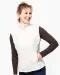 K906 - Bodywarmer van microfleece dames Natural