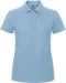 CGPWI11 - Id.001 Ladies' Polo Shirt Light Blue