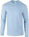 GI2400 - Ultra Cotton™ Classic Fit Adult T-Shirt met lange mouwen Light Blue