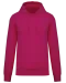 K4027 - Ecologische herensweater met capuchon Fuchsia