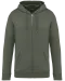 NS402 - Ecologisch uniseks sweatvest met capuchon Organic khaki