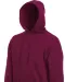 SC244C - Classic Sweater met capuchon (62-208-0) Burgundy