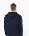 K454 - Hooded Sweater Met Rits White