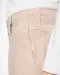 K756 - Lichte damesbermuda met diverse zakken Beige
