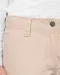 K756 - Lichte damesbermuda met diverse zakken Beige