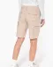 K756 - Lichte damesbermuda met diverse zakken Beige