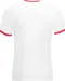 SC61168 - Valueweight Ringer T White / Red