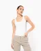 K751 - Dames chino bermudashorts Beige