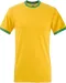SC61168 - Valueweight Ringer T Sunflower / Kelly Green