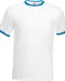 SC61168 - Valueweight Ringer T White / Royal Blue