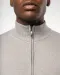 K970 - Heren pullover met ritskraag Black
