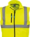 YHV006 - Softshell veiligheidsbodywarmer Hi Vis Yellow