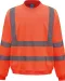 YHVJ510 - Veiligheids Sweater Hi Vis Orange