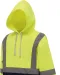 YHVK05 - Hi-Vis sweater met capuchon Hi Vis Yellow / Navy