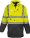 YHVP711 - Multifunctionele 7-in-1 veiligheidsparka Hi Vis Yellow / Navy