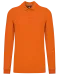 WK276 - Polo lange mouwen Orange