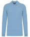 WK276 - Polo lange mouwen Sky Blue