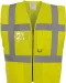 YHVW801 - Multifunctioneel veiligheidshesje Hi Vis Yellow