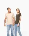 K3012 - T-shirt ronde hals korte mouwen White