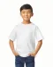 GI65000B - Kinder lightgewicht softstyle T-shirt White